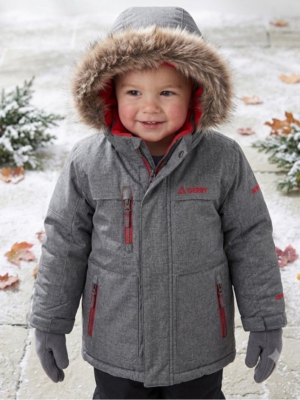 Heavyweight Parker with detachable hood